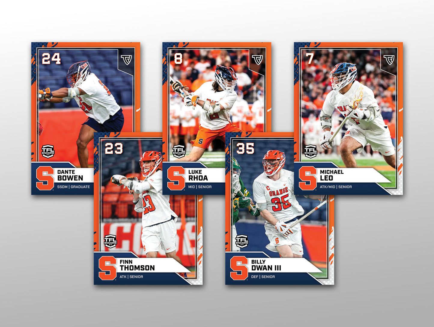 2026 TFL Syracuse Men's Lacrosse Encore Edition Trading Card Set