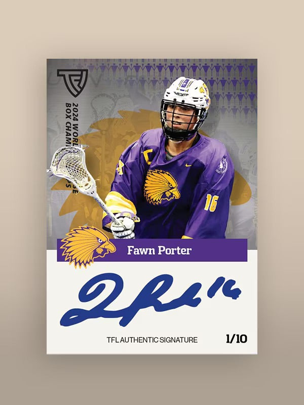 Haudenosaunee Nationals 2024 WLBC Trading Card Pack