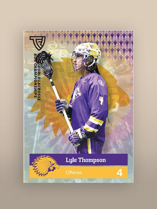 Haudenosaunee Nationals 2024 WLBC Trading Card Pack