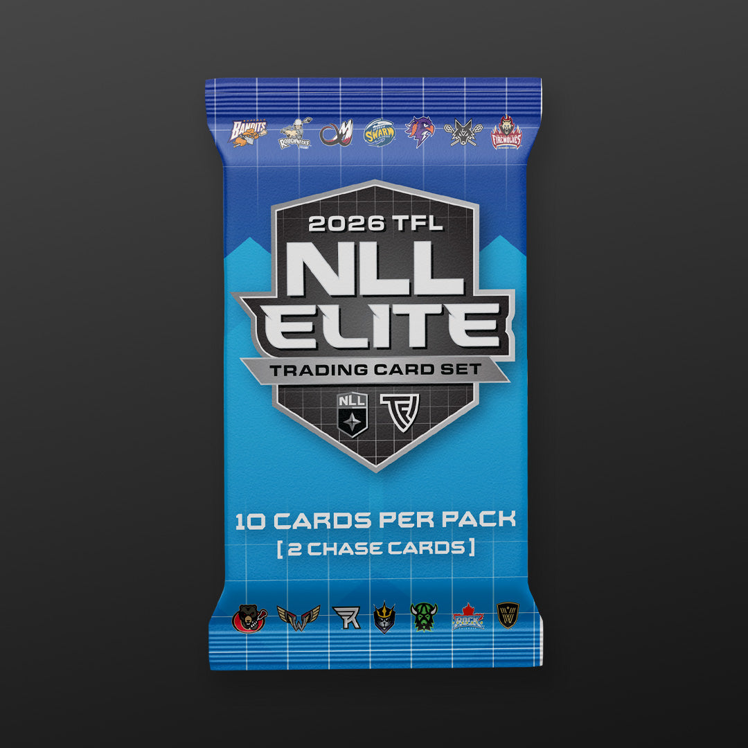 2026 TFL National Lacrosse League Elite Trading Cards - 40 Pack Mega Box