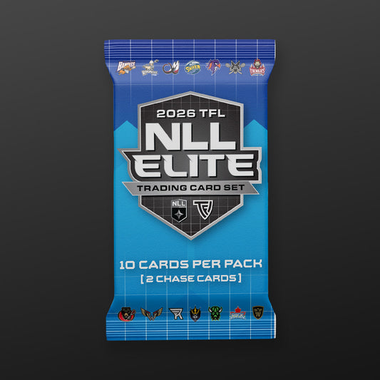 2026 TFL National Lacrosse League Elite Trading Cards - 10 Card Pack