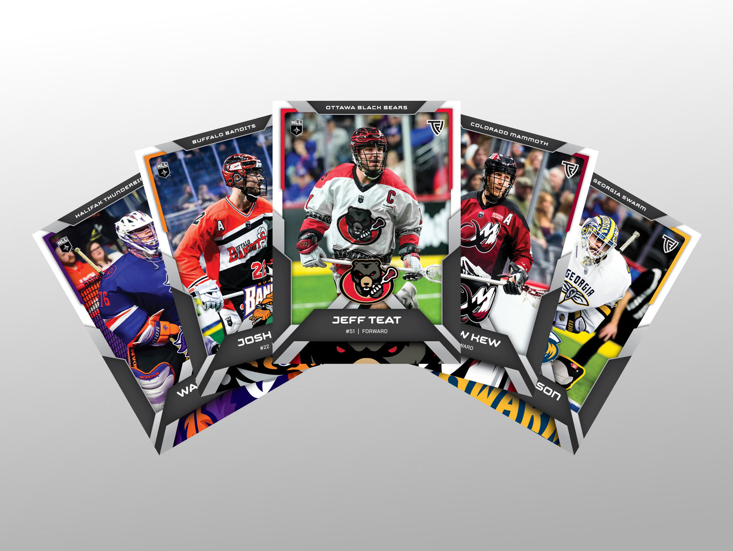 2026 TFL National Lacrosse League Elite Trading Cards - 10 Pack Booster Box