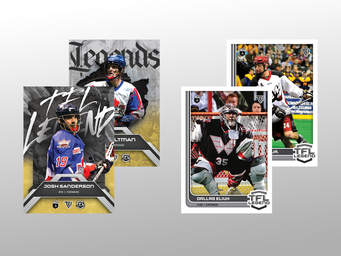 2026 TFL National Lacrosse League Elite Trading Cards - 10 Card Pack