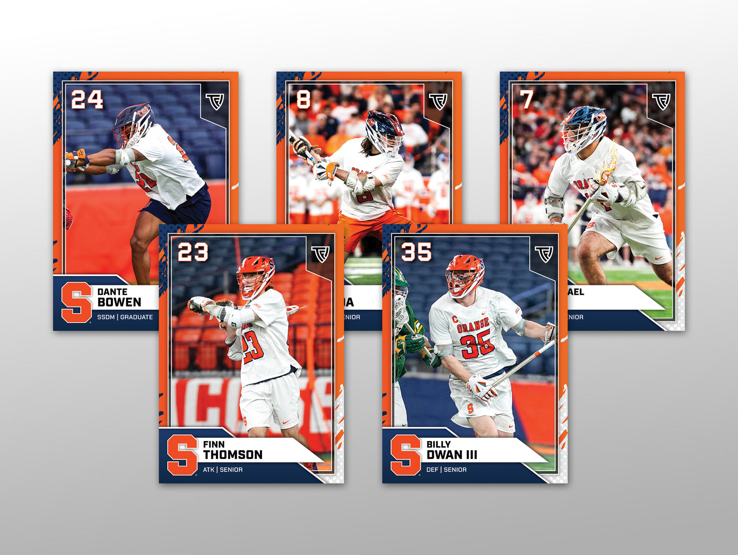 2026 TFL Syracuse Men's Lacrosse Trading Card Set